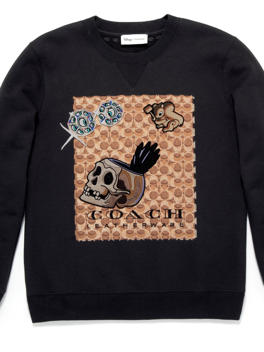 COACH X DISNEY Signature Sweatshirt with Snow White Emblems